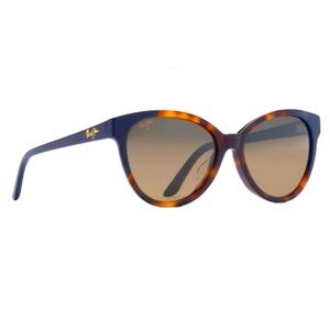 Maui Jim SUNSHINE Vintage Polarized Sunglasses in Blue Tortoise/Bronze